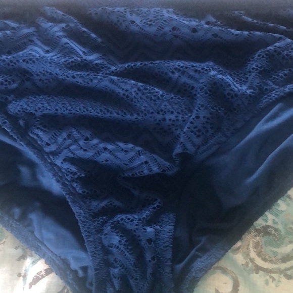 NWTCatalina Blue crochetlace 3X 22W-24Wswim bottom Like for lower price&shipping - Picture 8 of 8